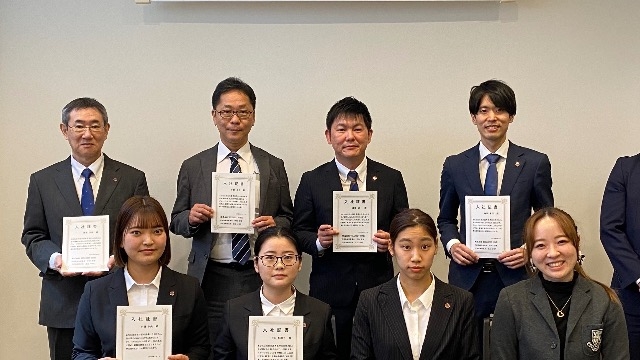 2023年度新入社員が執り行われました