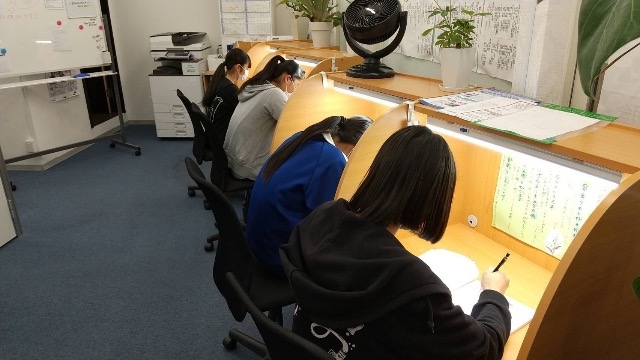 自習の様子