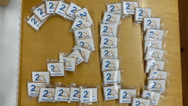 【設立20周年記念】クッキーを制作～～！