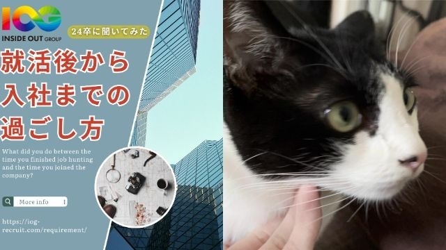 【IOGってナニ？】24新卒に聞いてみた！『就活後から入社までの過ごし方』