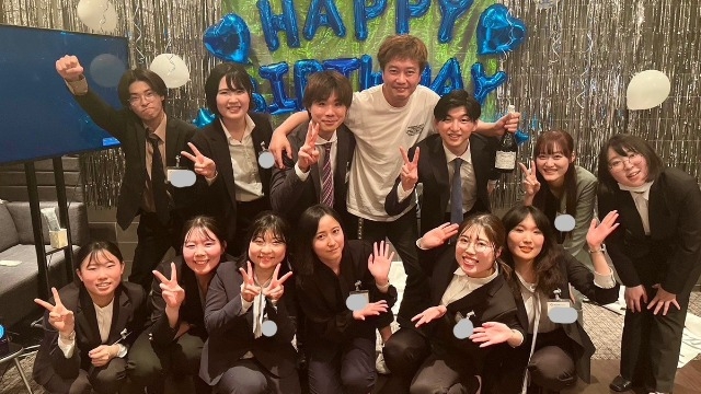 社長誕生日会レポ～新入社員～