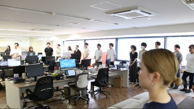 週1で全社朝会【デジタルマーケティング・ipe】
