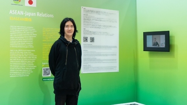 【大阪・関西万博2025】代表下山明彦の作品が「国際機関共同館」 ASEANブースに展示されました