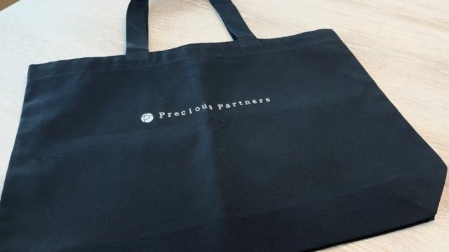 プレシャスパートナーズのオリジナルトートバックのご紹介👜