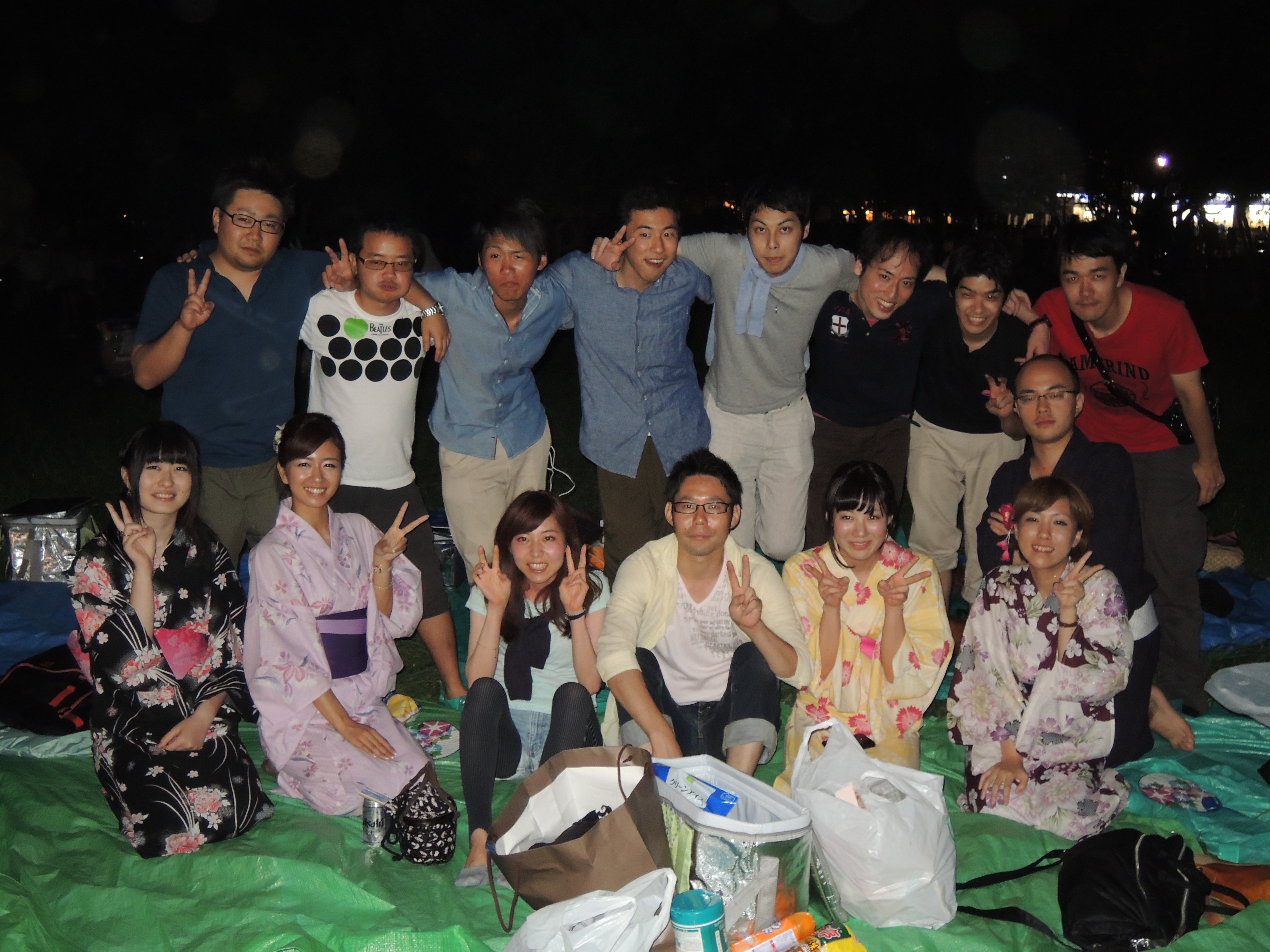 花火大会に行ってきました！