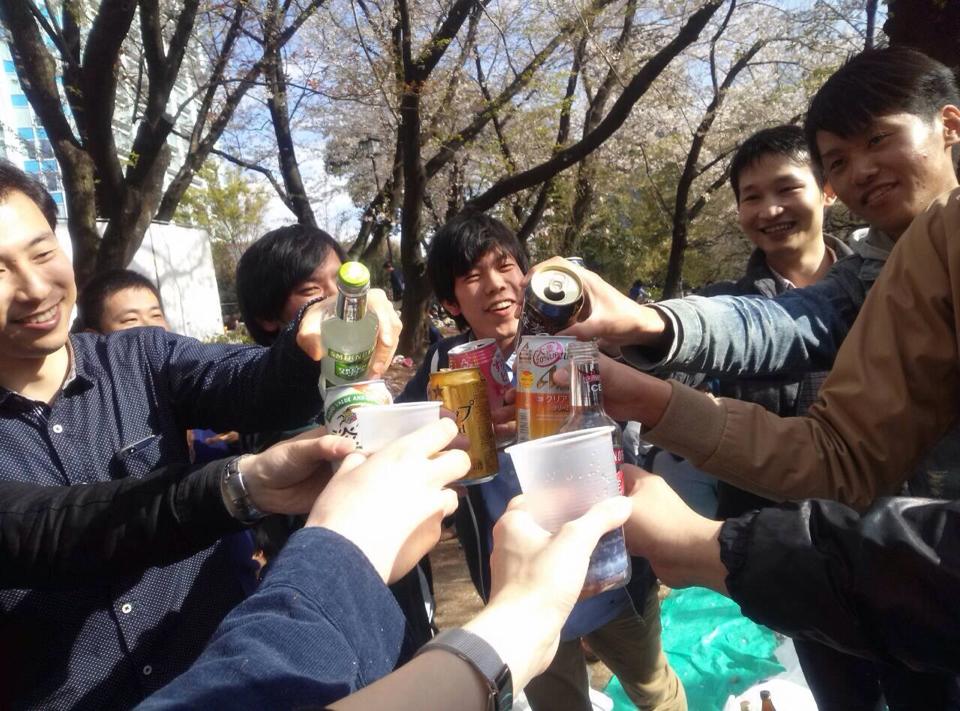 【社内イベント】お花見に行きました(^^♪