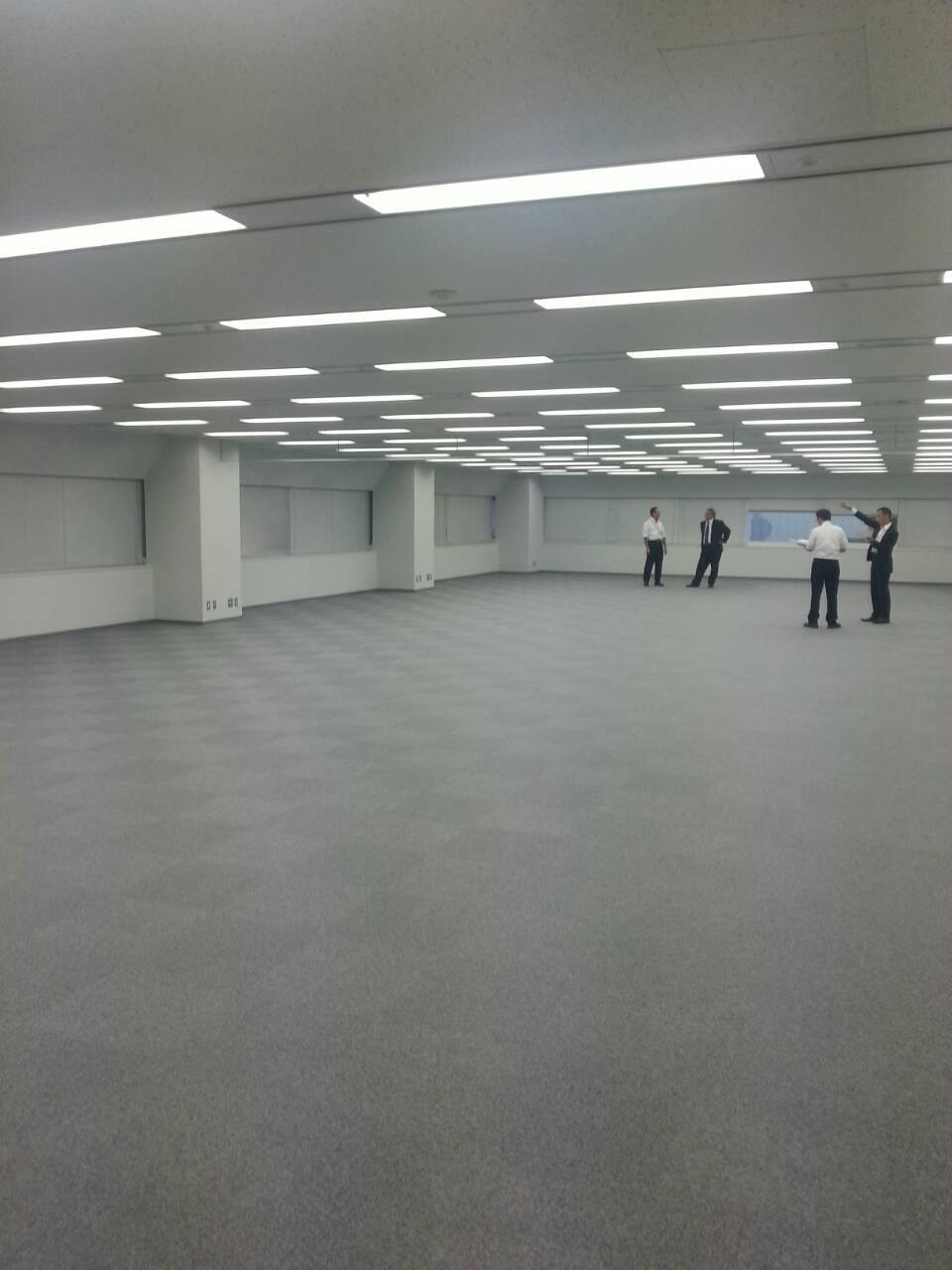 名古屋支店開設準備中！１００坪のオフィスレイアウト★