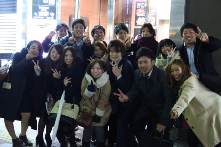 合同お食事会!?