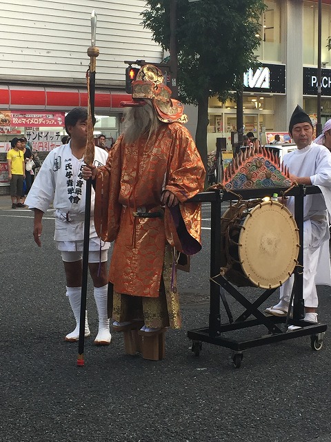 天狗遭遇！神奈川祭り50選のお三の宮秋祭り！！