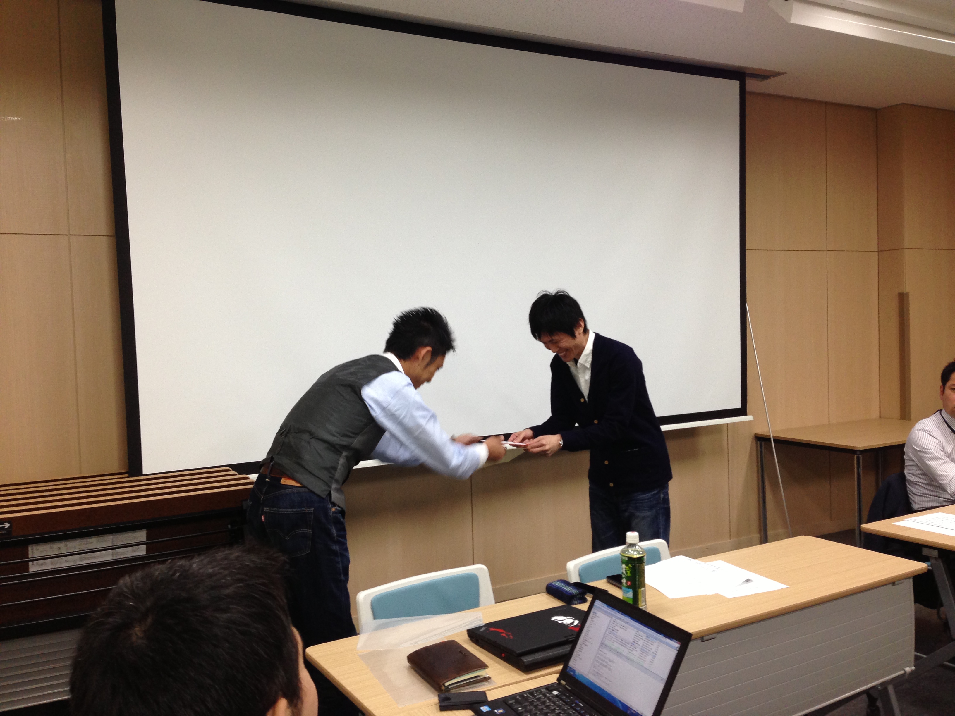 今日は「社員会」でした