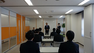 ☆2015年度卒内定式☆