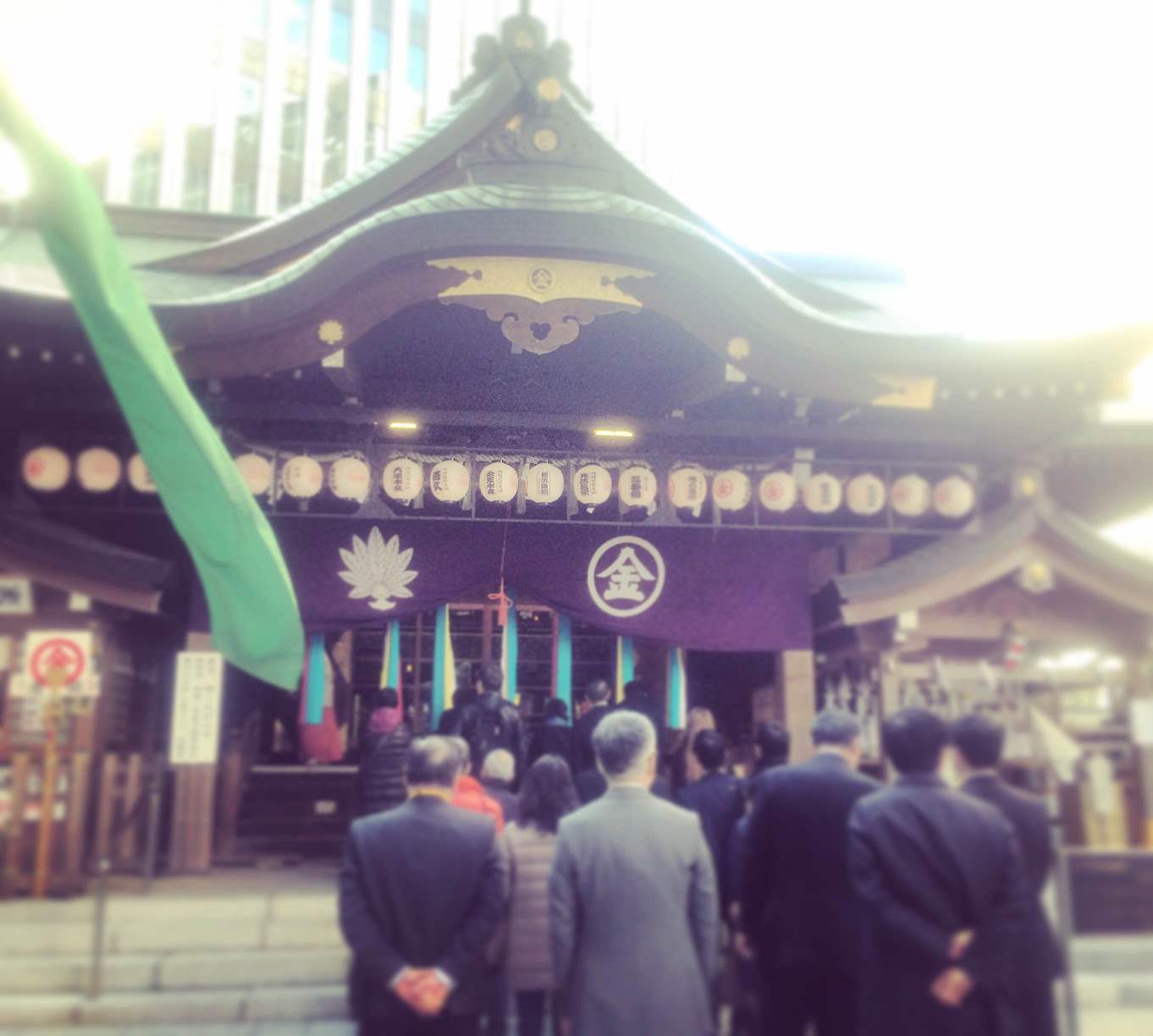 管理部で初詣♪