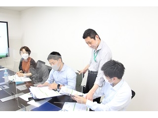 営業・不動産の知識が無くても安心！
コミュニケーション研修や不動産宅建研修など研修制度が整っています