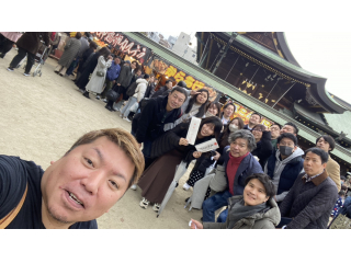 毎年初詣に大阪天満宮に参拝しています！