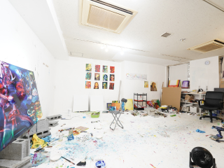 アート事業部のアトリエです!