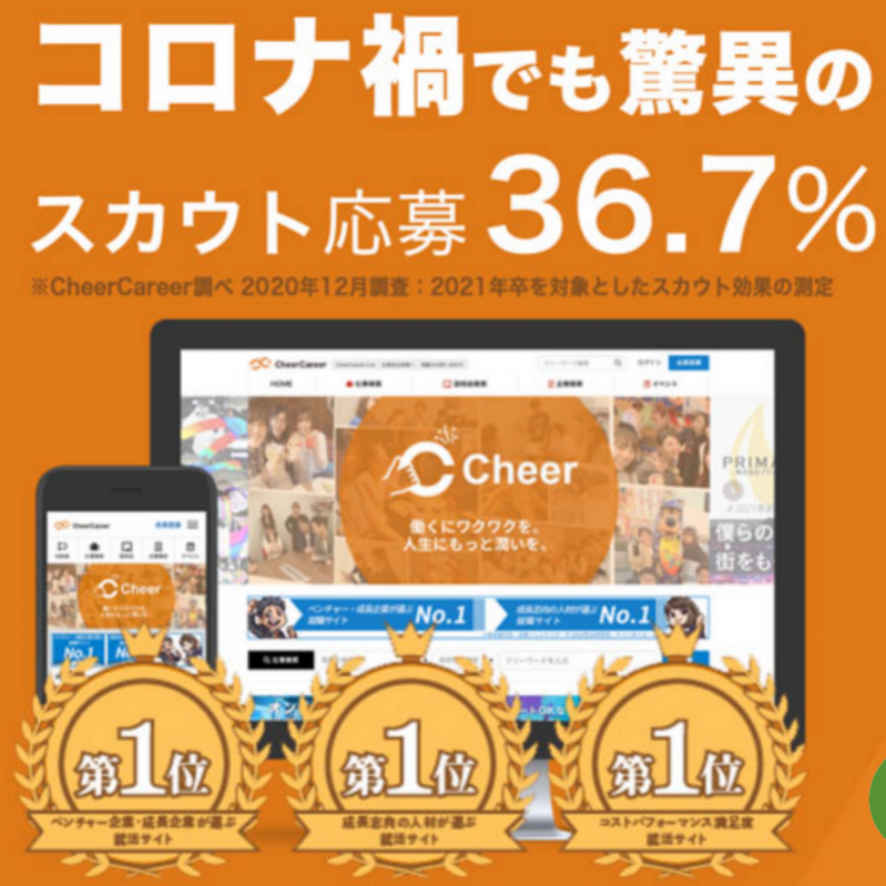 【ピンポイントでの新卒採用】CheerCareerでの効果的なスカウトの活用法について